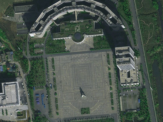 山东景区倾斜摄影的应用