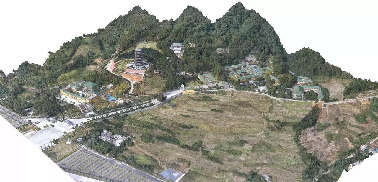 山东倾斜摄影在景区的实际效果