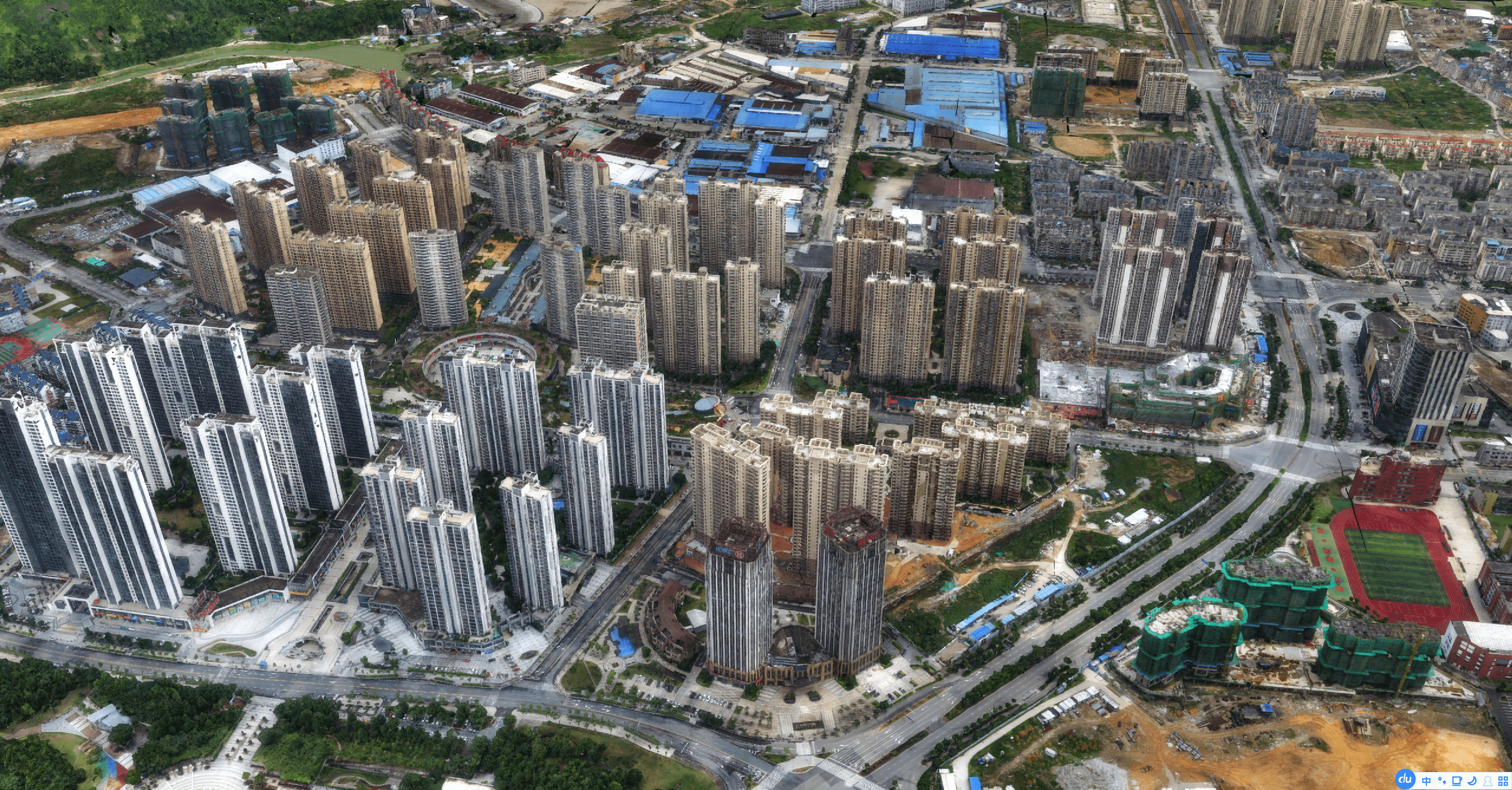 山东西安无人机倾斜摄影